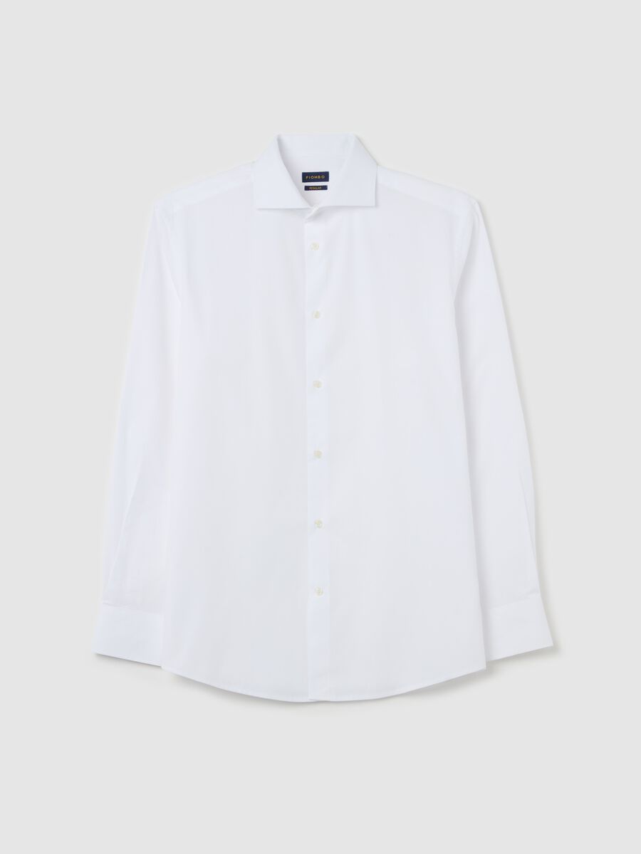 Regular-fit shirt in easy-iron cotton_4