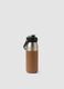 Brown ALTAVIA water bottle with resealable cap_2