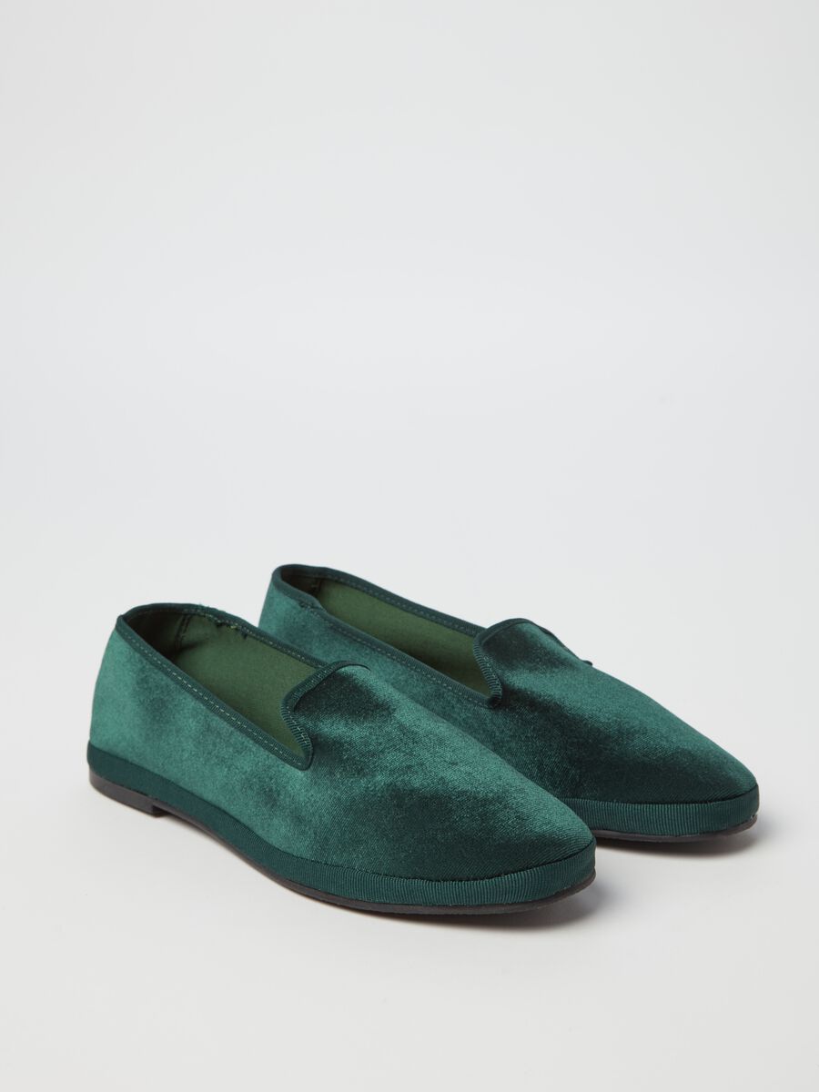Velvet Friulian slippers_3
