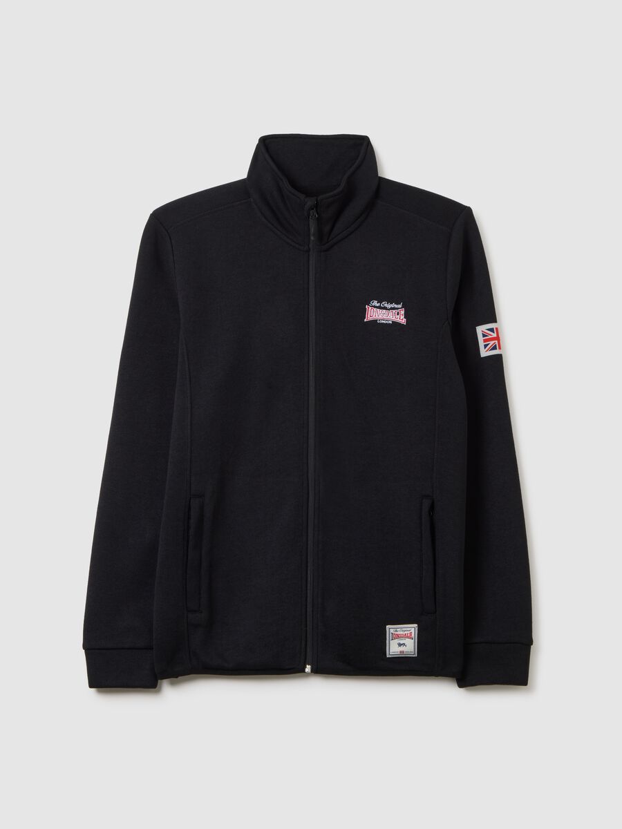 Black full zip sweatshirt_4