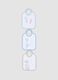 Tripack di bavaglini in cotone organico con grafiche Mickey Mouse per neonato_0