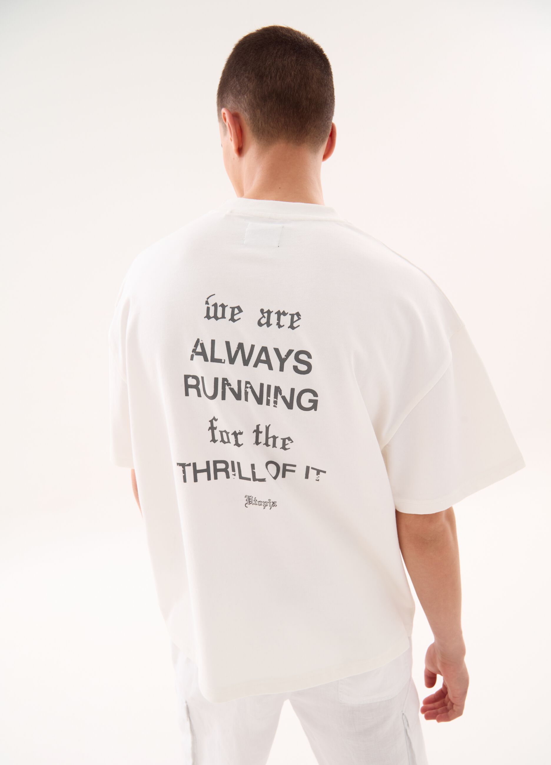 Graphic T-shirt Vintage White