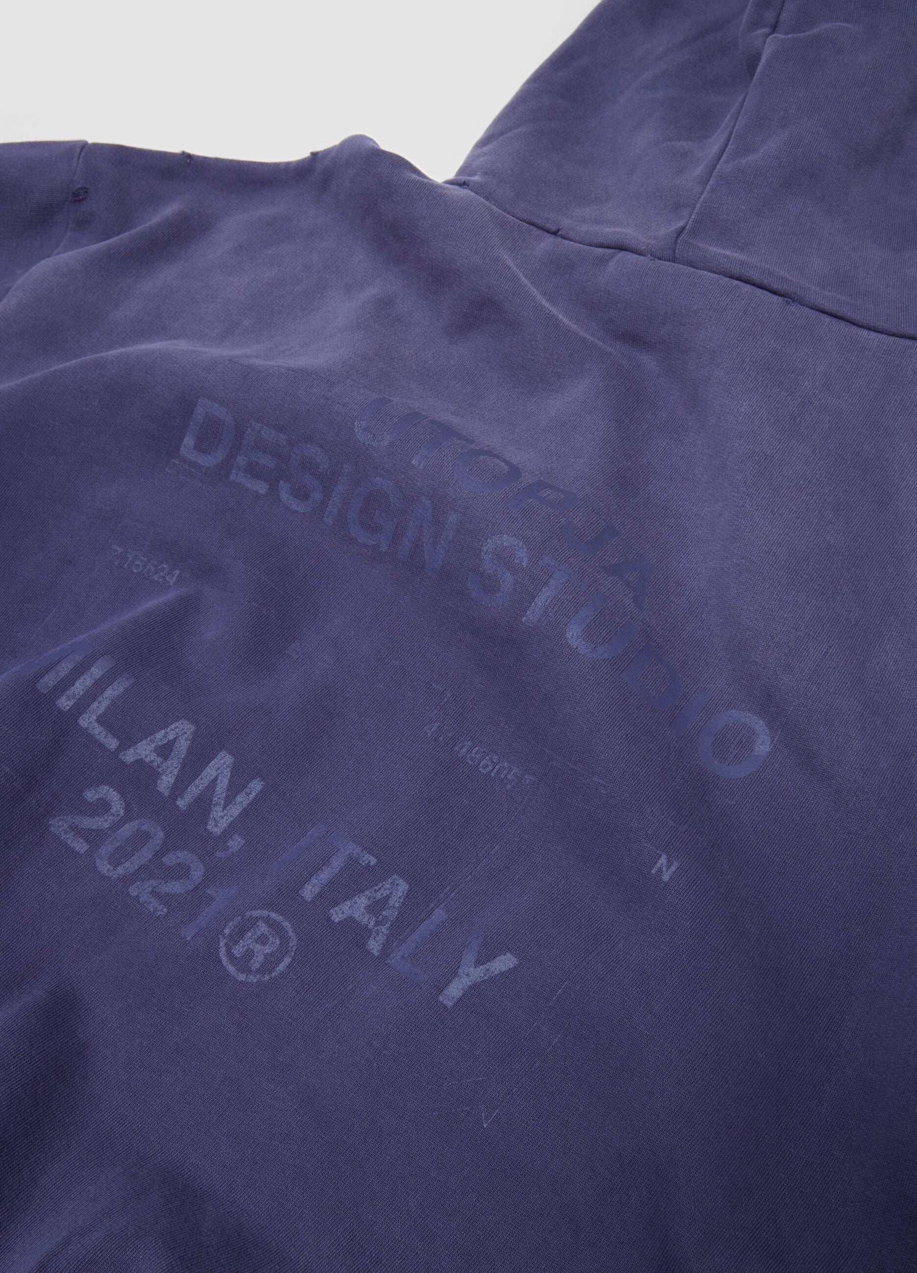 Hoodie Sunfaded Dark Twilight
