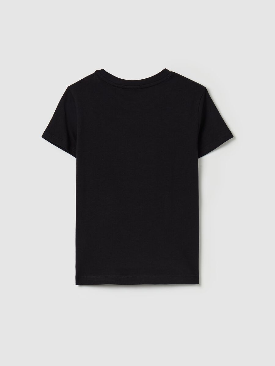 Solid colour T-shirt in organic cotton_4