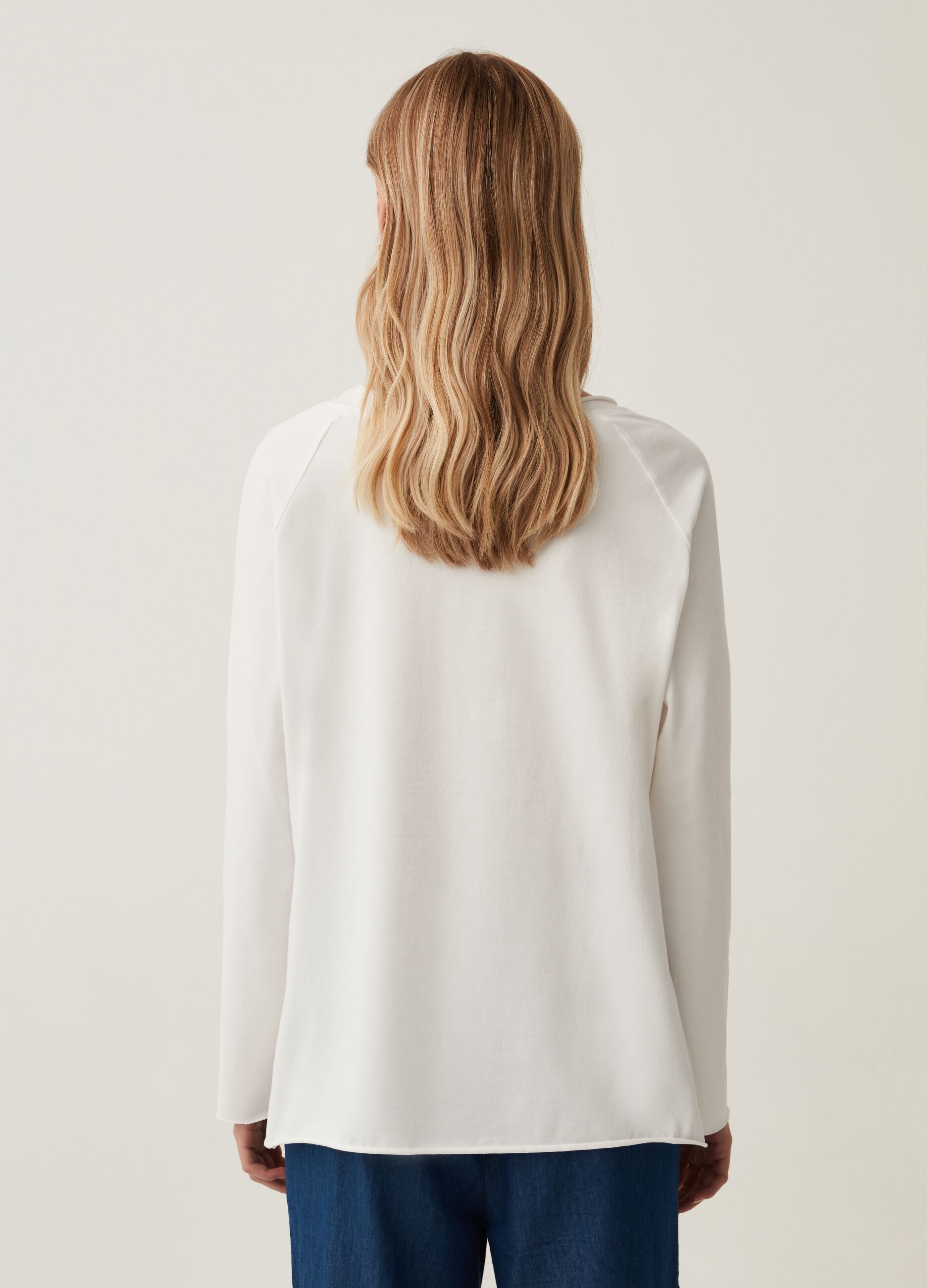 T-shirt con maniche lunghe raglan Hybrid_2