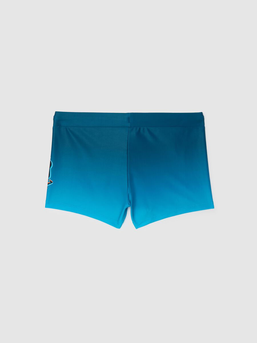 Boys' multicolour stretch fabric boxers with drawstring_1