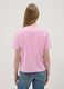 Pink pure cotton regular-fit T-shirt_2