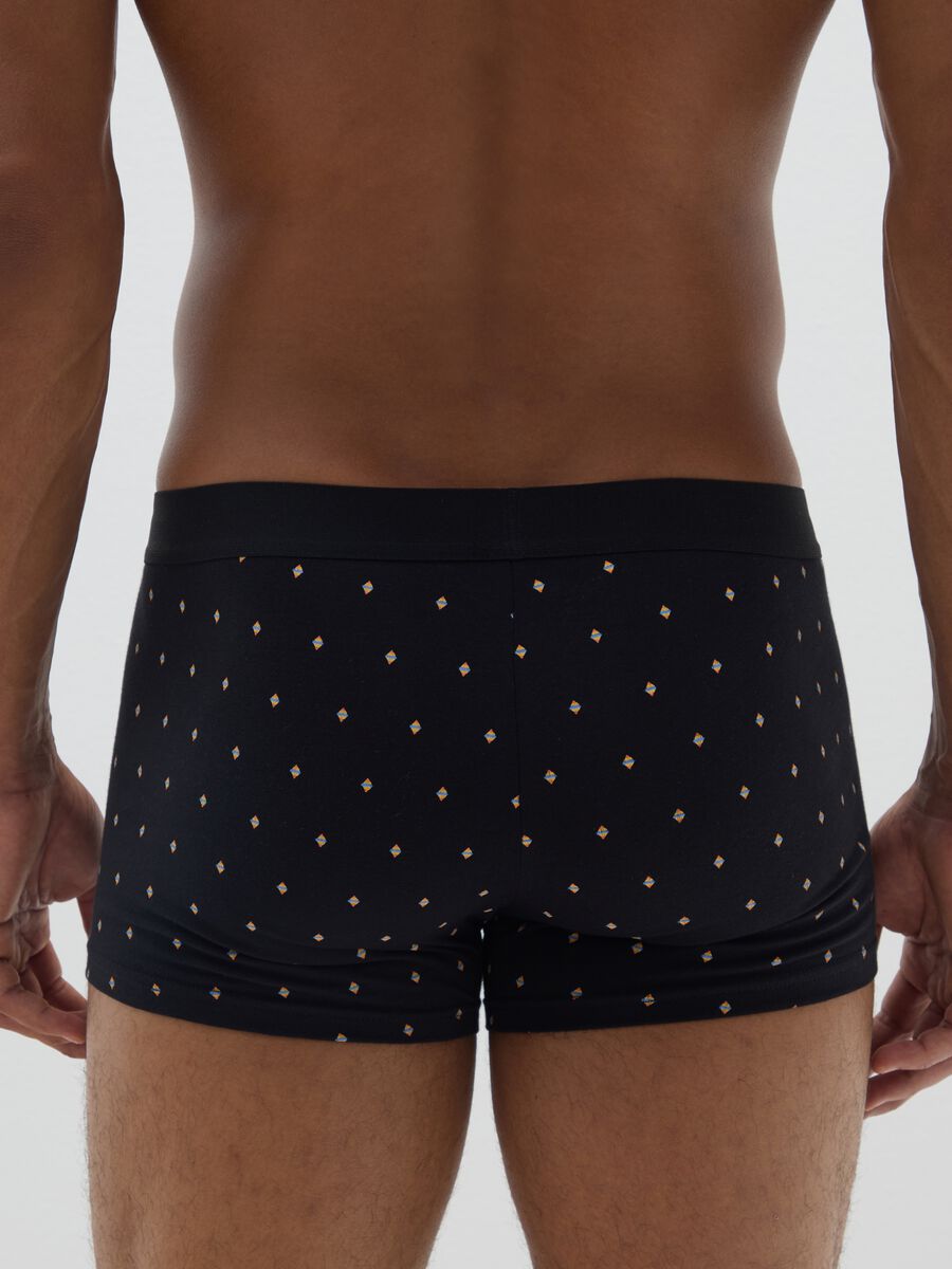 Multipack stretch cotton boxers in multicolour regular fit_2