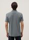 Grey pure cotton slim-fit short-sleeve polo_3