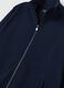 Full-zip sweatshirt in French terry with high neck_5