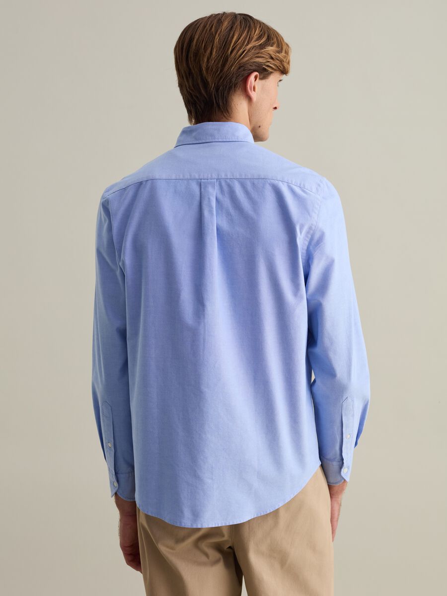 Camicia regular fit in cotone oxford_2