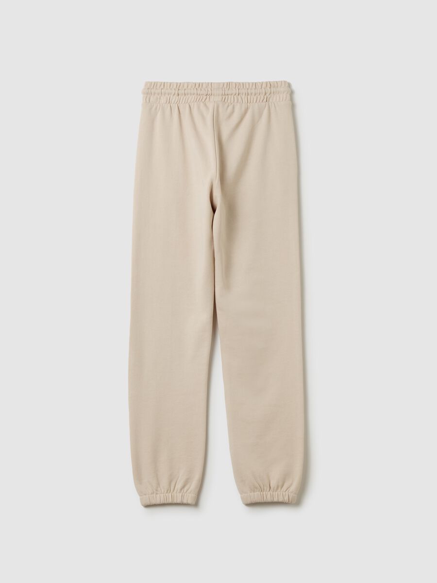 Joggers Essential in felpa con coulisse_4