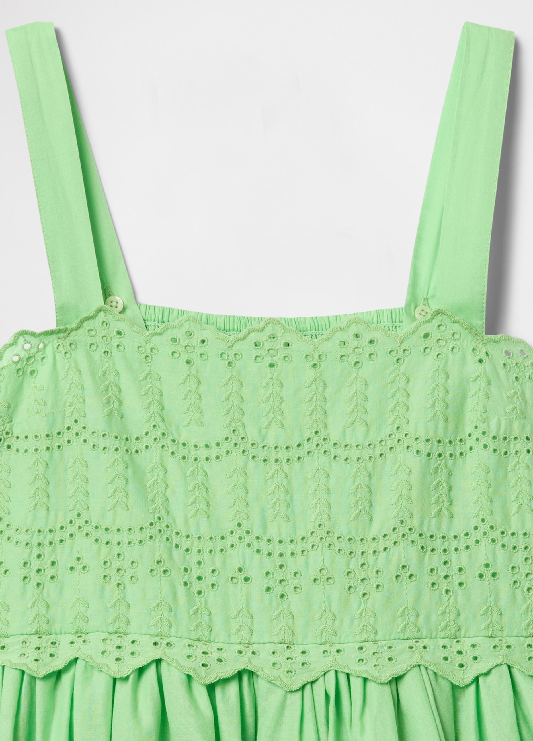 Gap Kids Green Cotton Dress