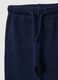 Children's trousers in pure blue cotton regular fit_2