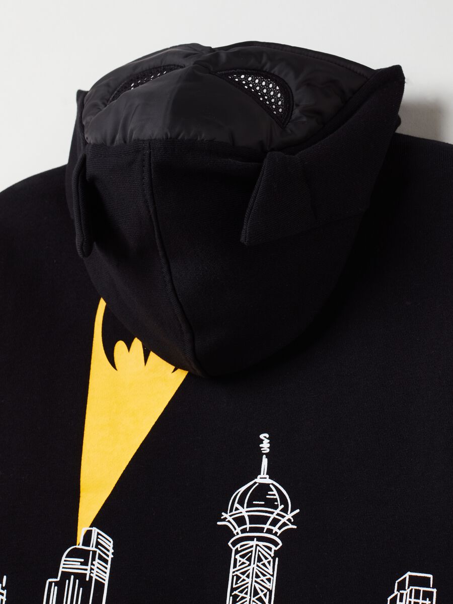 Full-zip con cappuccio stampa Batman_2
