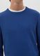 Cotton pullover with micro weave_2