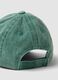 Cappello da baseball verde in puro cotone da bimbo con scritta_1
