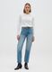 Wide Leg Denim Jeans_0