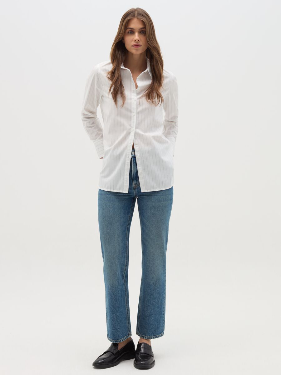 Striped cotton shirt_1