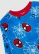 Blue Kids’ Pyjamas with Spider Web Pattern_2
