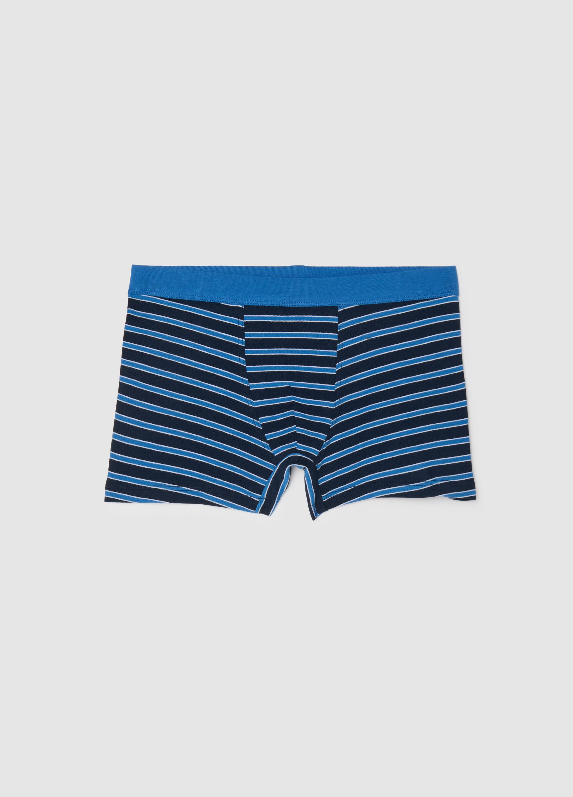 Multicolour cotton regular fit boy's boxers