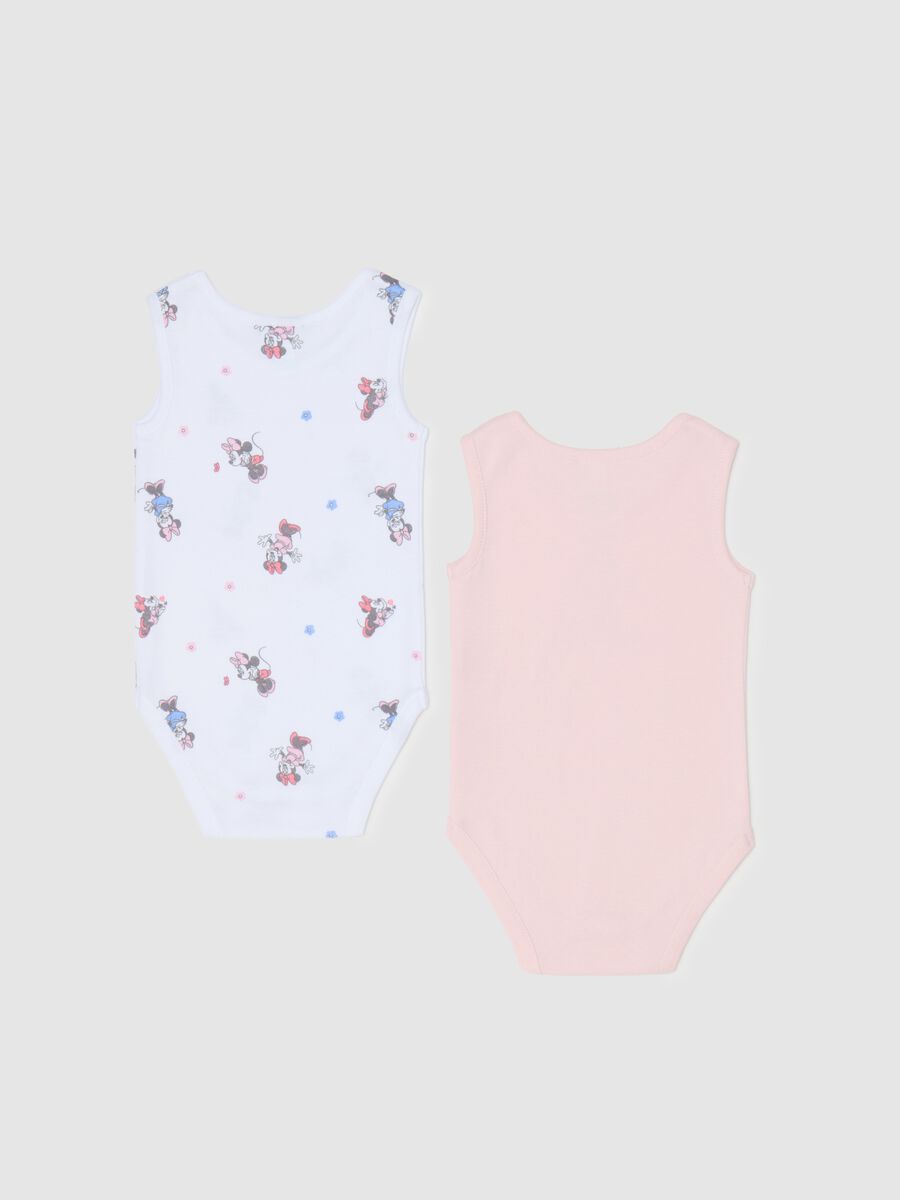 Bipack body smanicati con stampa Minnie_1