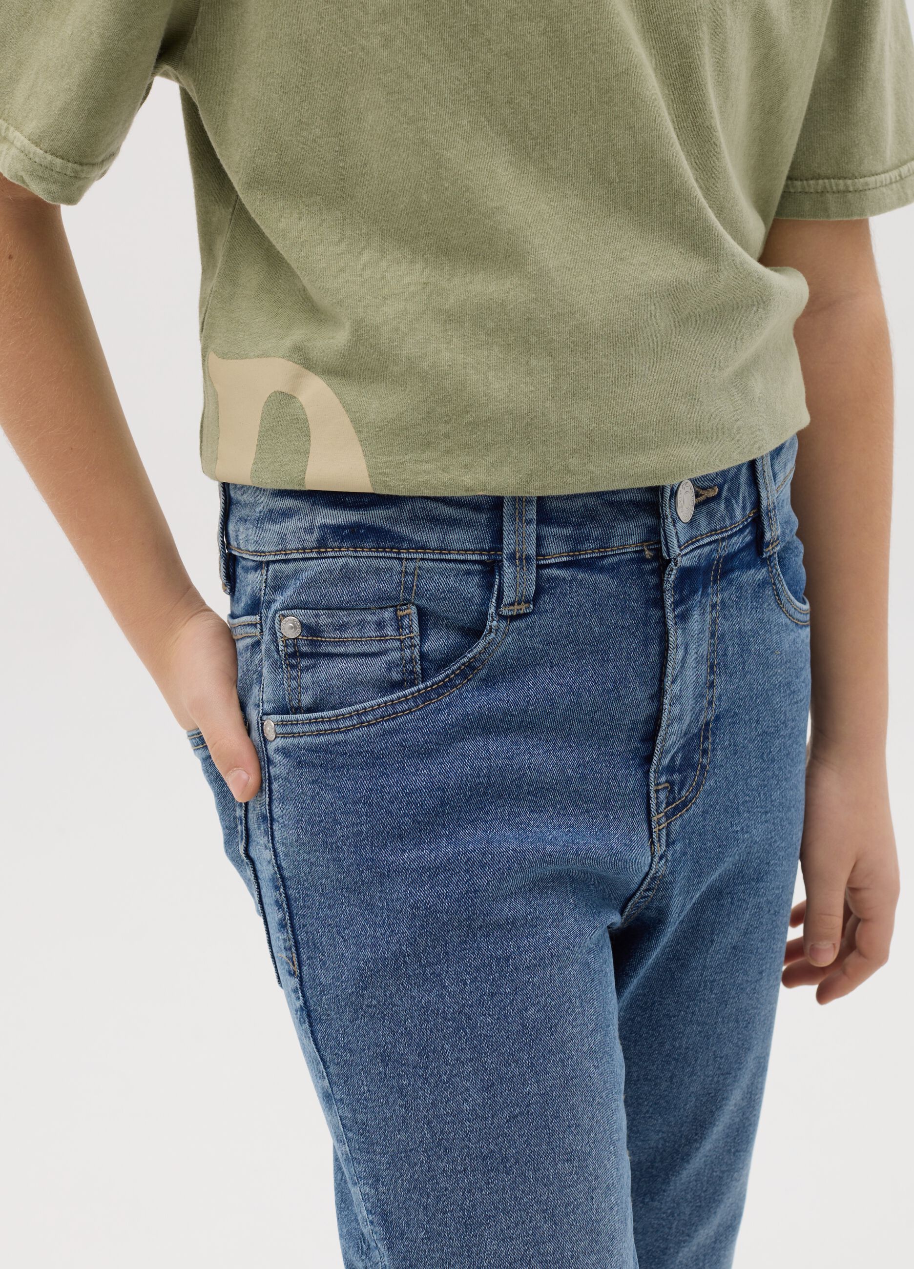 Regular-fit jeans with five pockets