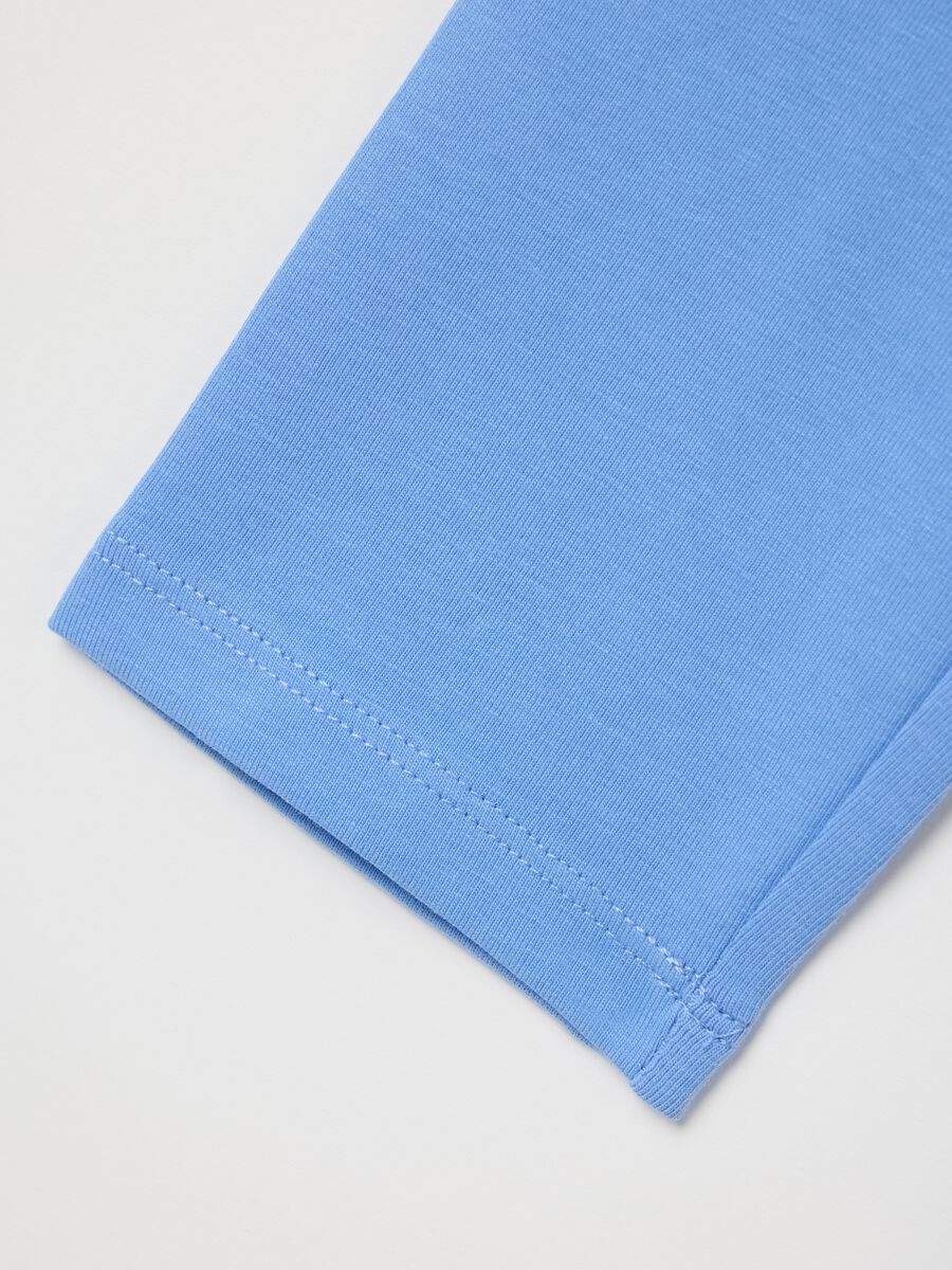 Light blue leggings with glitter shell_3