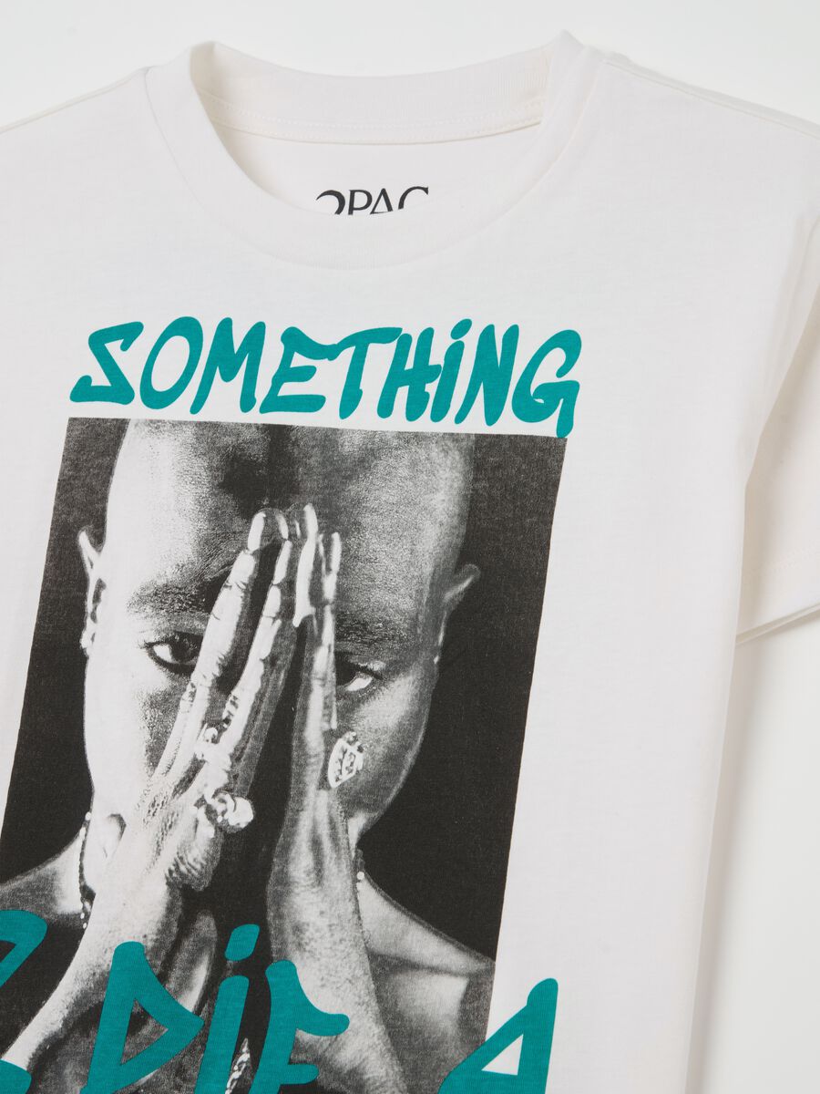 T-shirt with Tupac print_5