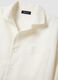 White linen-cotton blend shirt_5