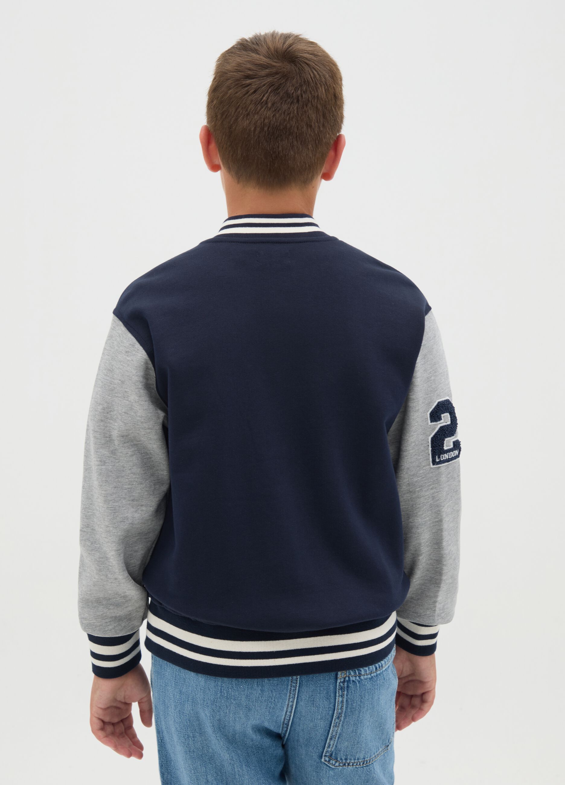 College London Crew varsity sweatshirt