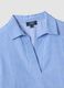 Blue striped pure cotton kaftan_1