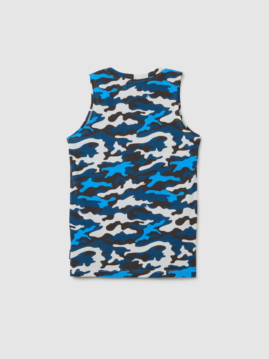Multicoloured pure cotton children's vest_4