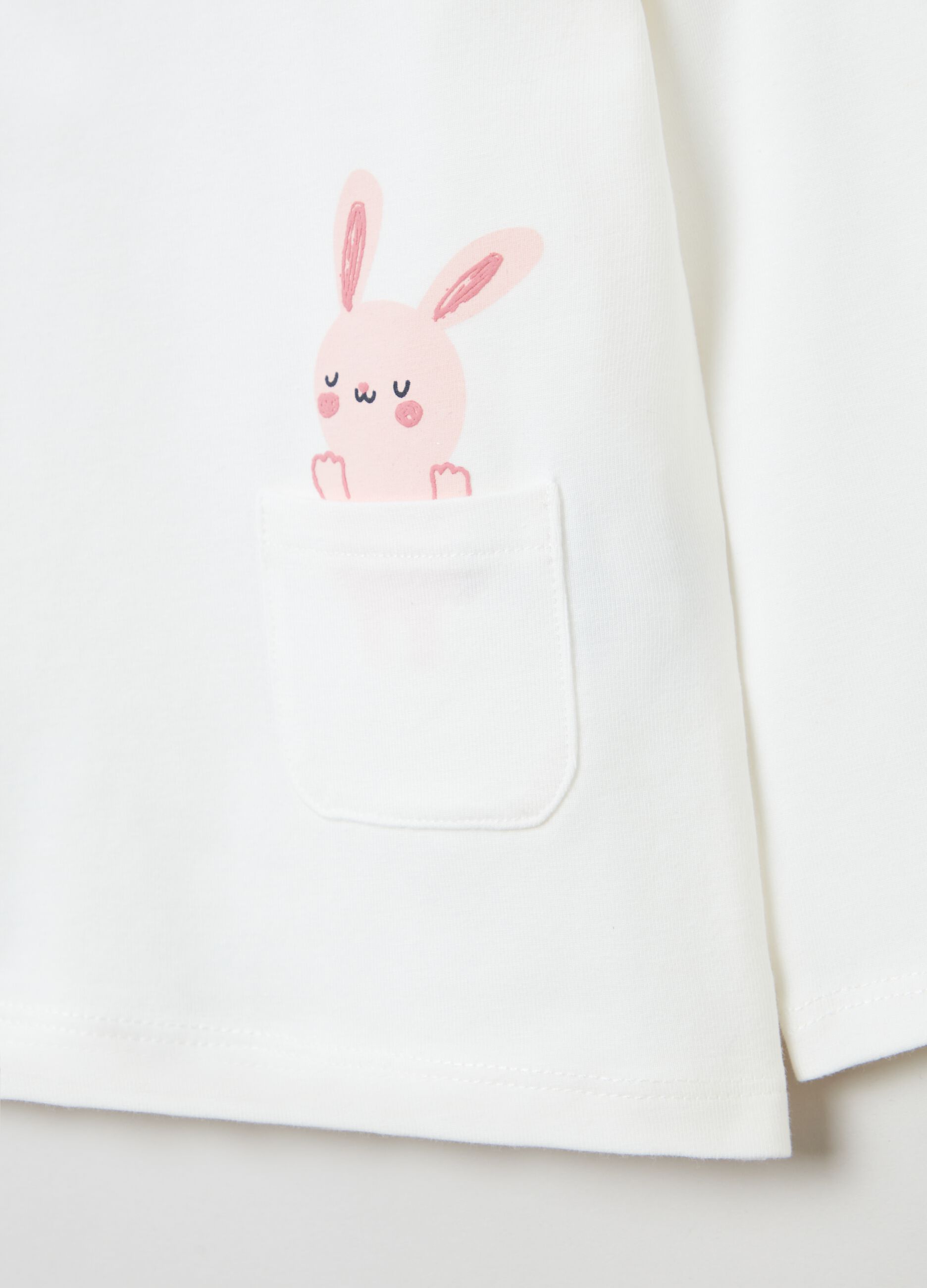 T-shirt a maniche lunghe con stampa_2