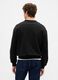 Black Crew Neck Sweatshirt_1
