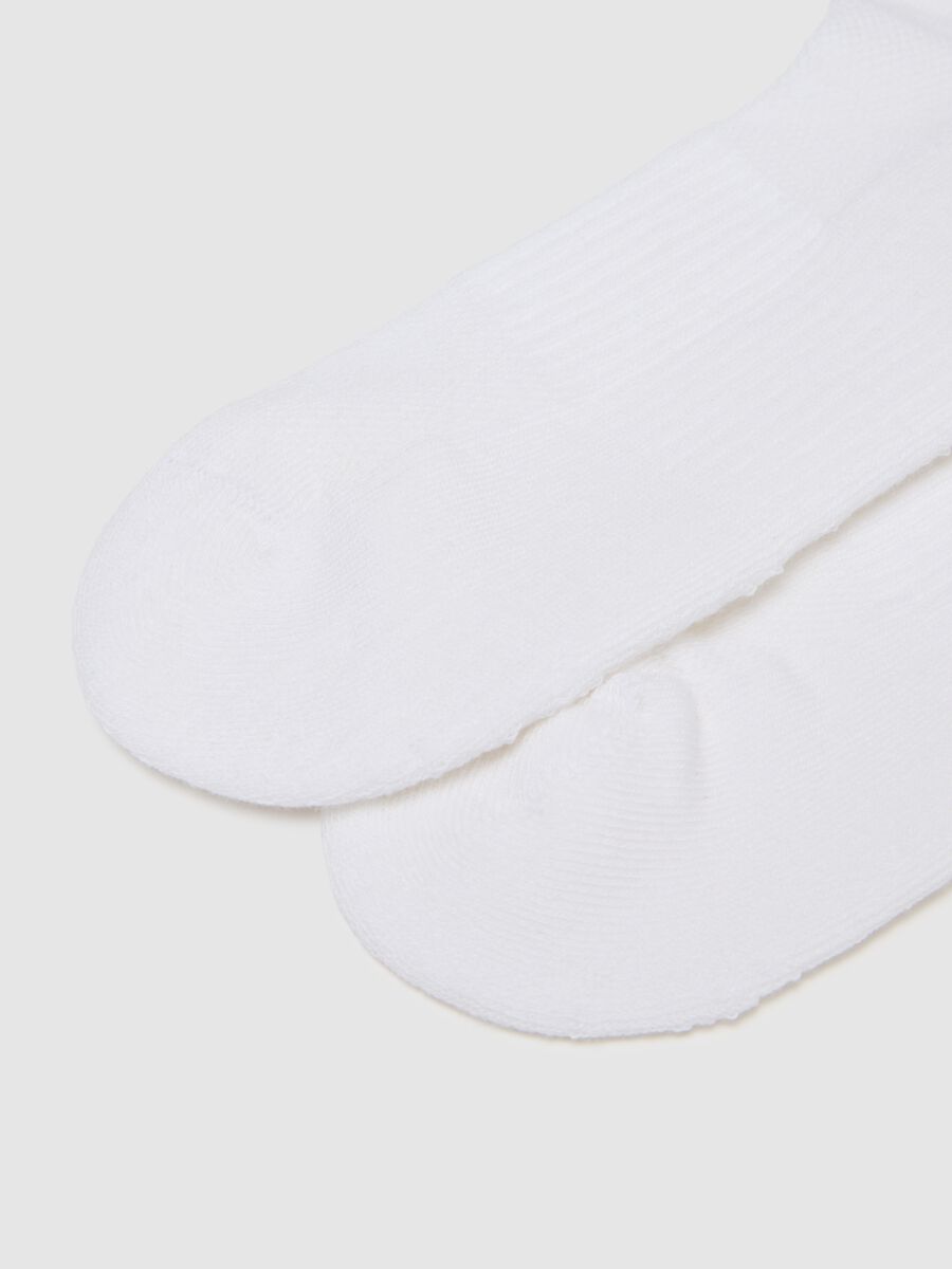 Tennis Sock with Contrast Stripes ALTAVIA COURT_2