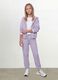 Purple organic cotton hooded sweatshirt_1