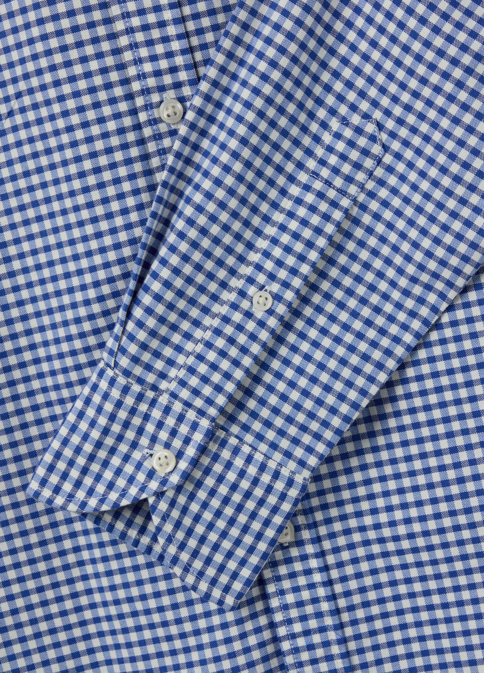 Camicia in cotone oxford a quadretti