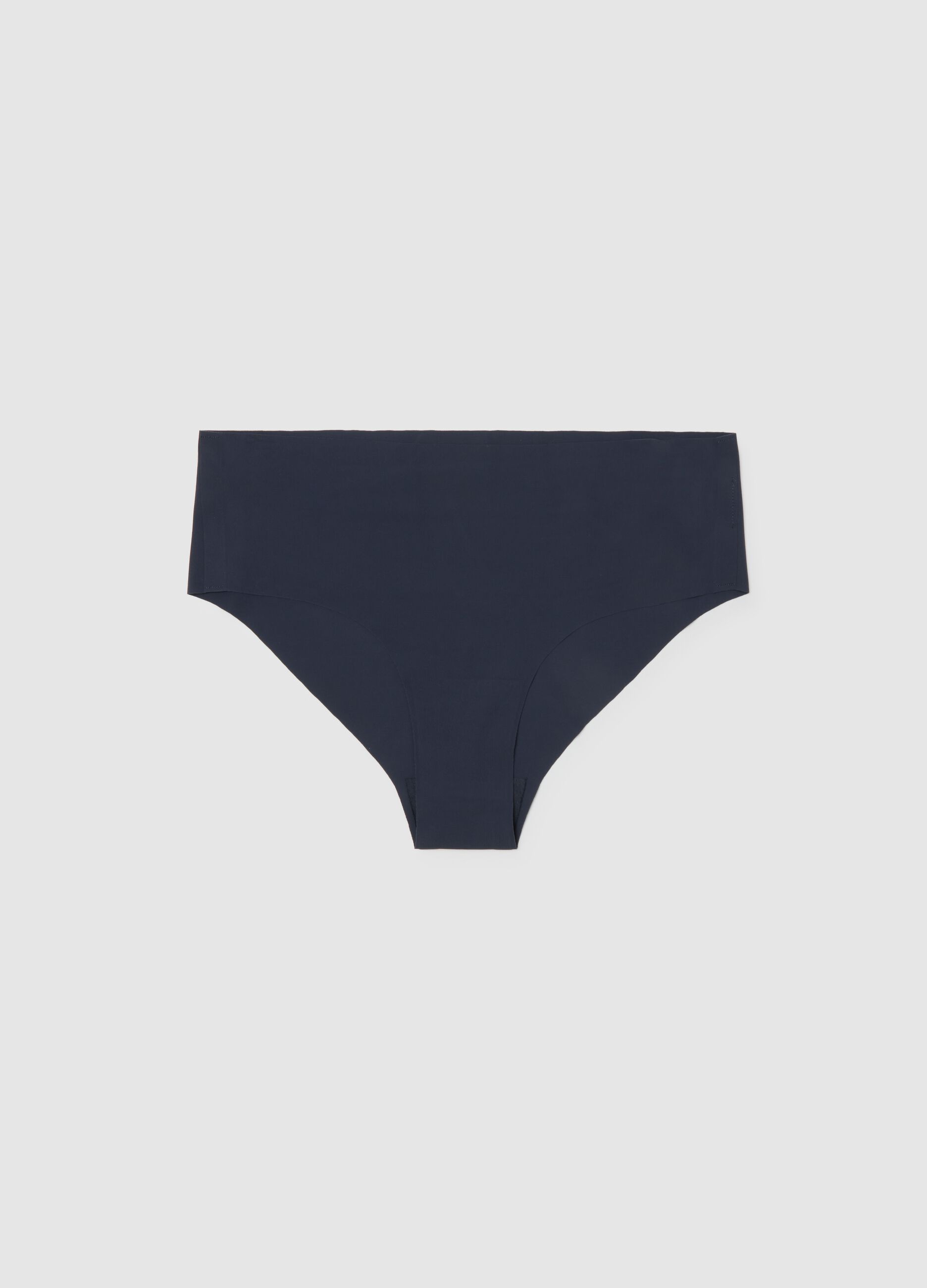 Slip blu a vita alta