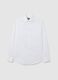 Men's Slim Fit White Blend Shirt_4