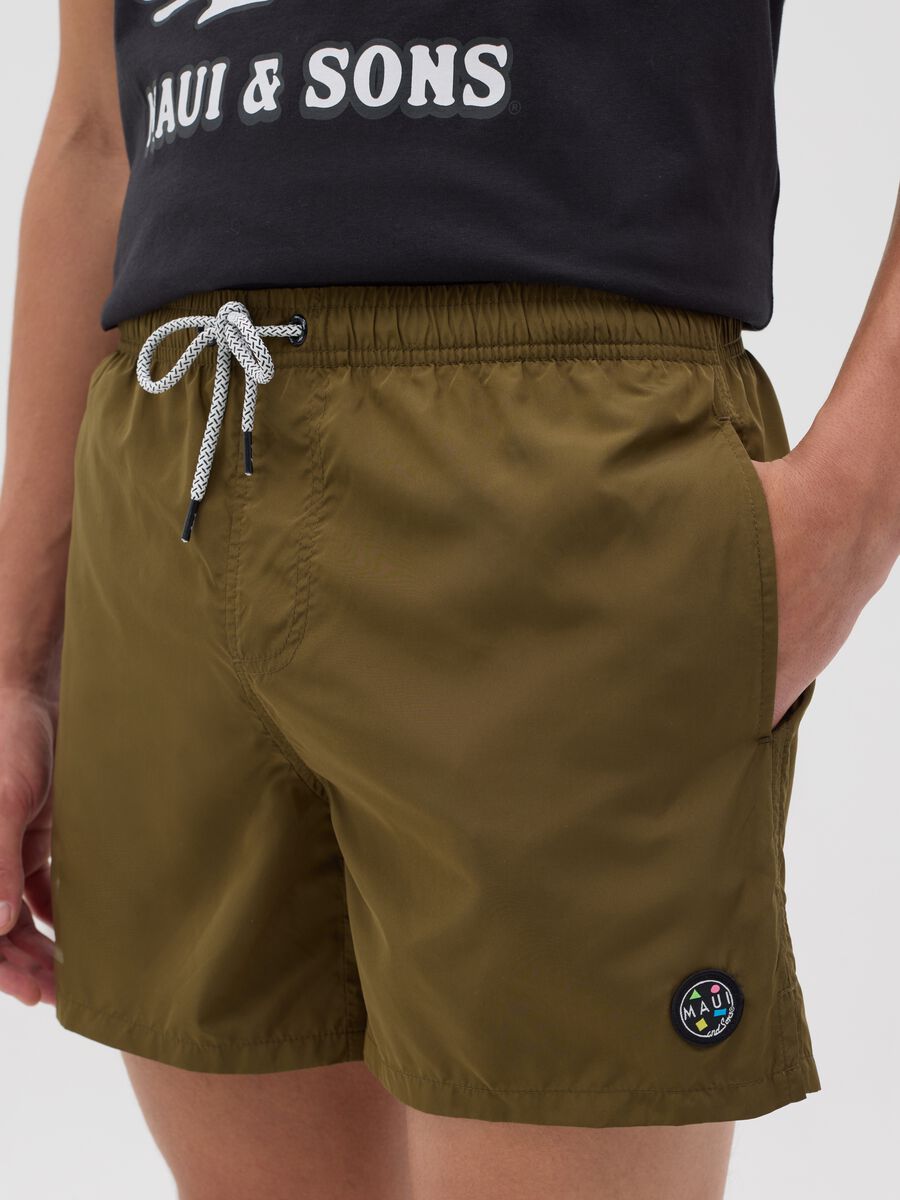 Green Maui Swim Shorts_3