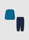 Kids' blue cotton tracksuit regular fit_1