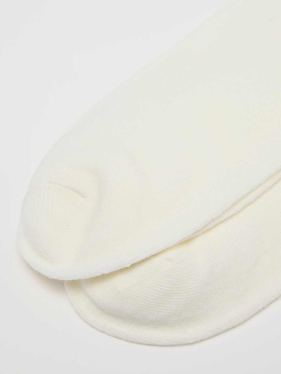White short socks with pompons by Ovs_2