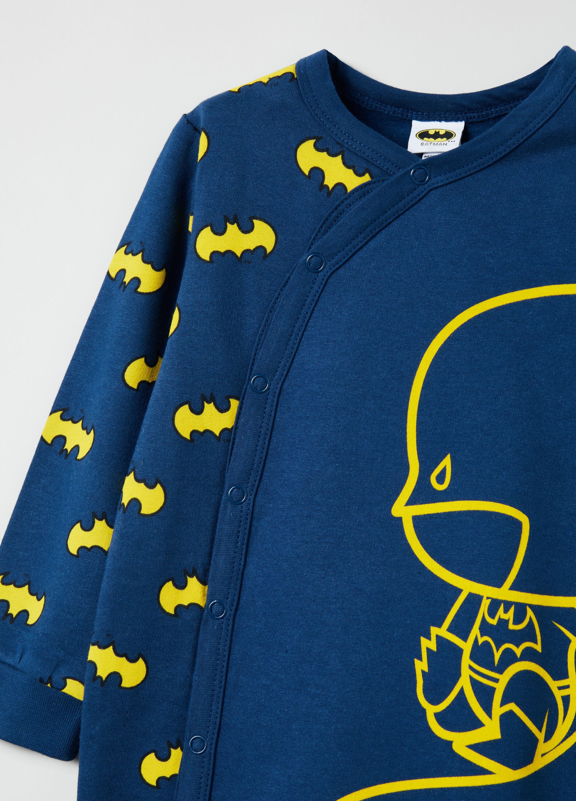 Tutina intera con piedini stampa Batman_2