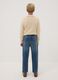 Blue stretch cotton jeans with elasticated waistband, comfort fit_2