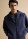 Full-zip blu traspirante in tessuto elasticizzato 2 Way Stretch_0
