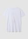 White pure cotton T-shirt with Simpsons print_6