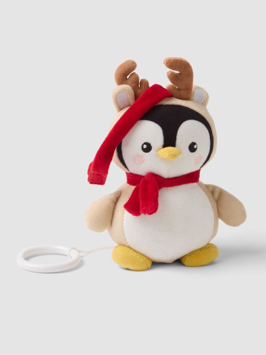 Carillon sabbia a forma di pinguino natalizio_2