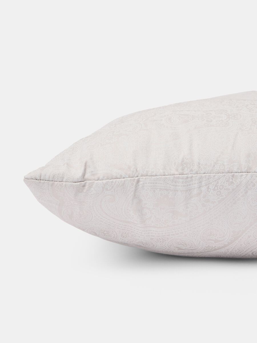 Cushion with cover in 100% cotton satin_1
