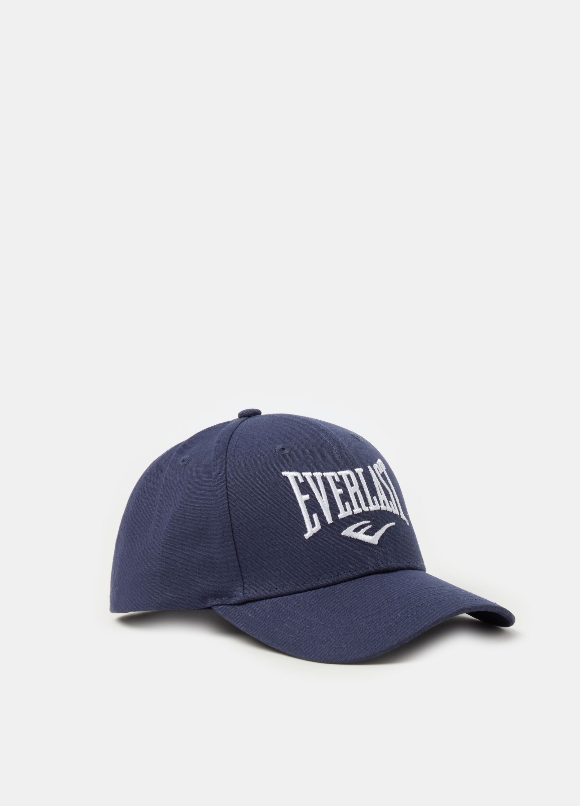 Baseball cap with embroidered logo